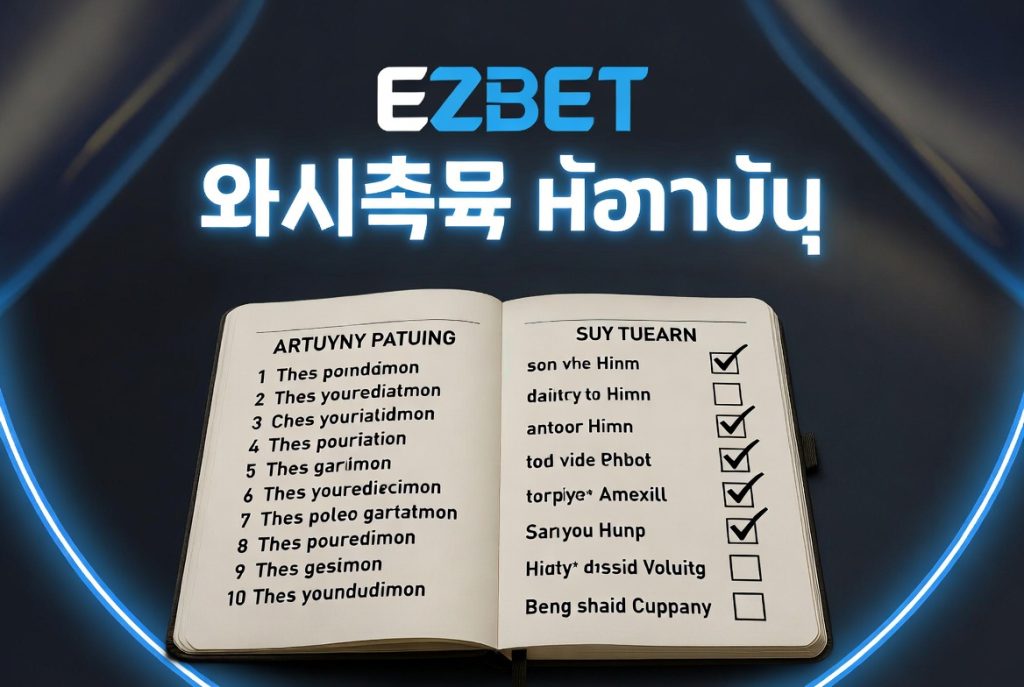 나만의 기준설정 기준